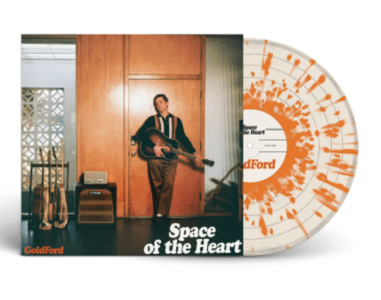 GoldFord - Space of the Heart [orange in white splatter coloured vinyl]