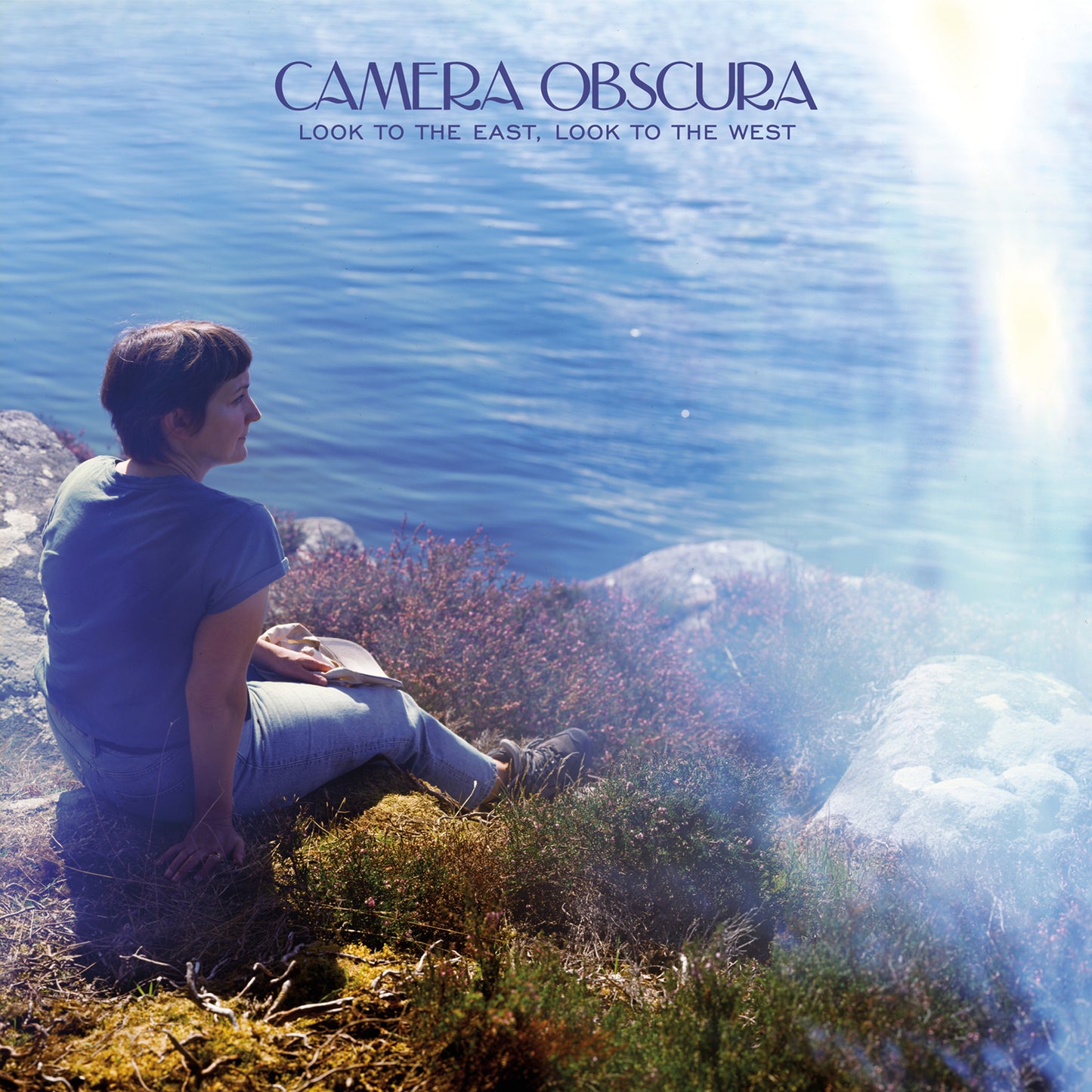 Camera Obscura - Look to the East, Look to the West [Baby Blue & White Galaxy Vinyl]