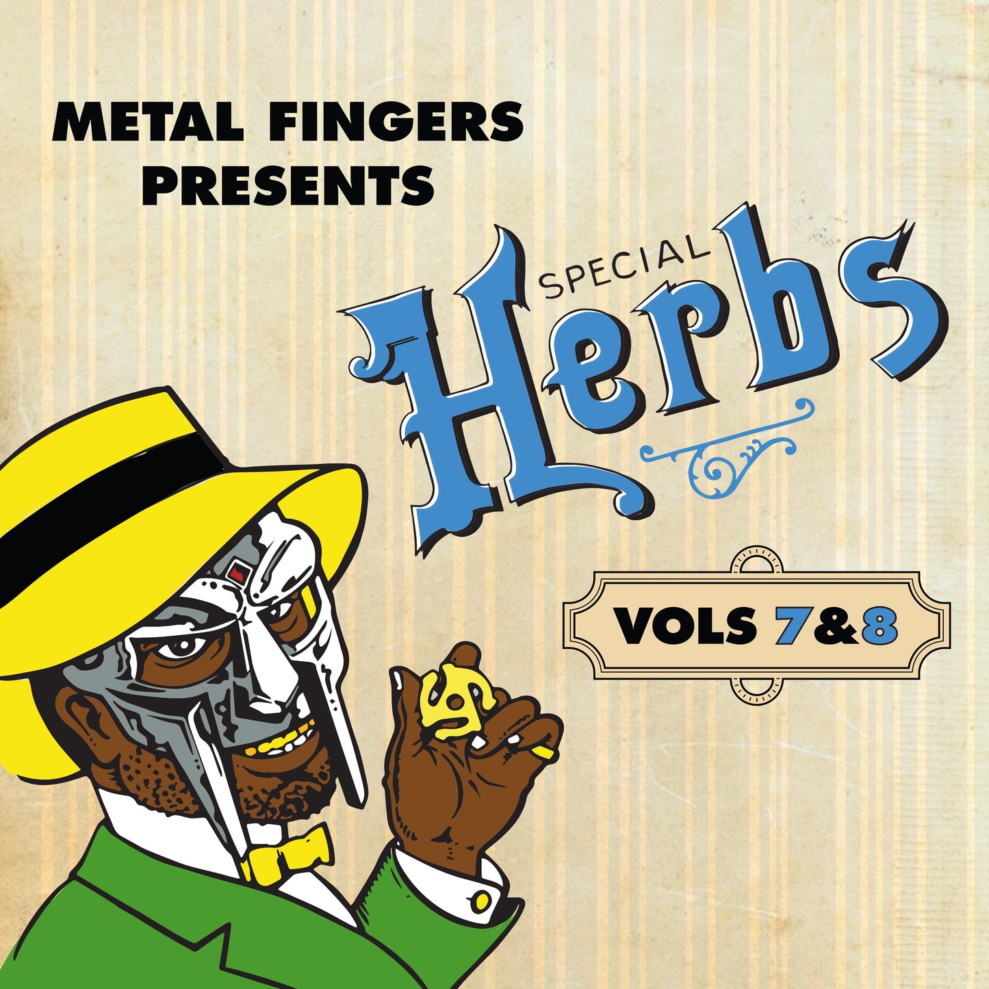 MF DOOM - Metal Fingers Presents: Special Herbs Vol. 7 & 8 [2LP Sky Blue]
