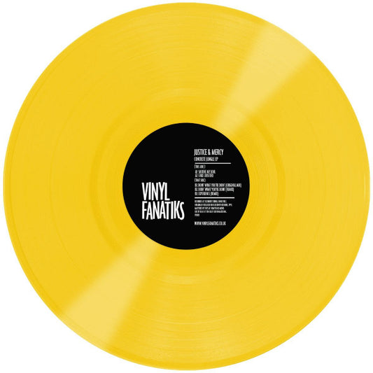 Justice & Mercy - Concrete Jungle EP [Yellow Vinyl Repress]