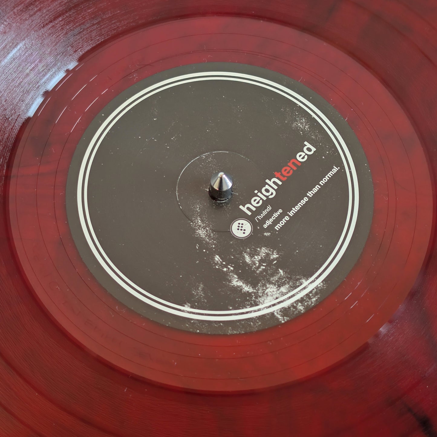 Sonar's Ghost & Outrage / Army of Ghosts - Heightened Volume 1 (Red & Black Smoke Vinyl) (10" Vinyl)