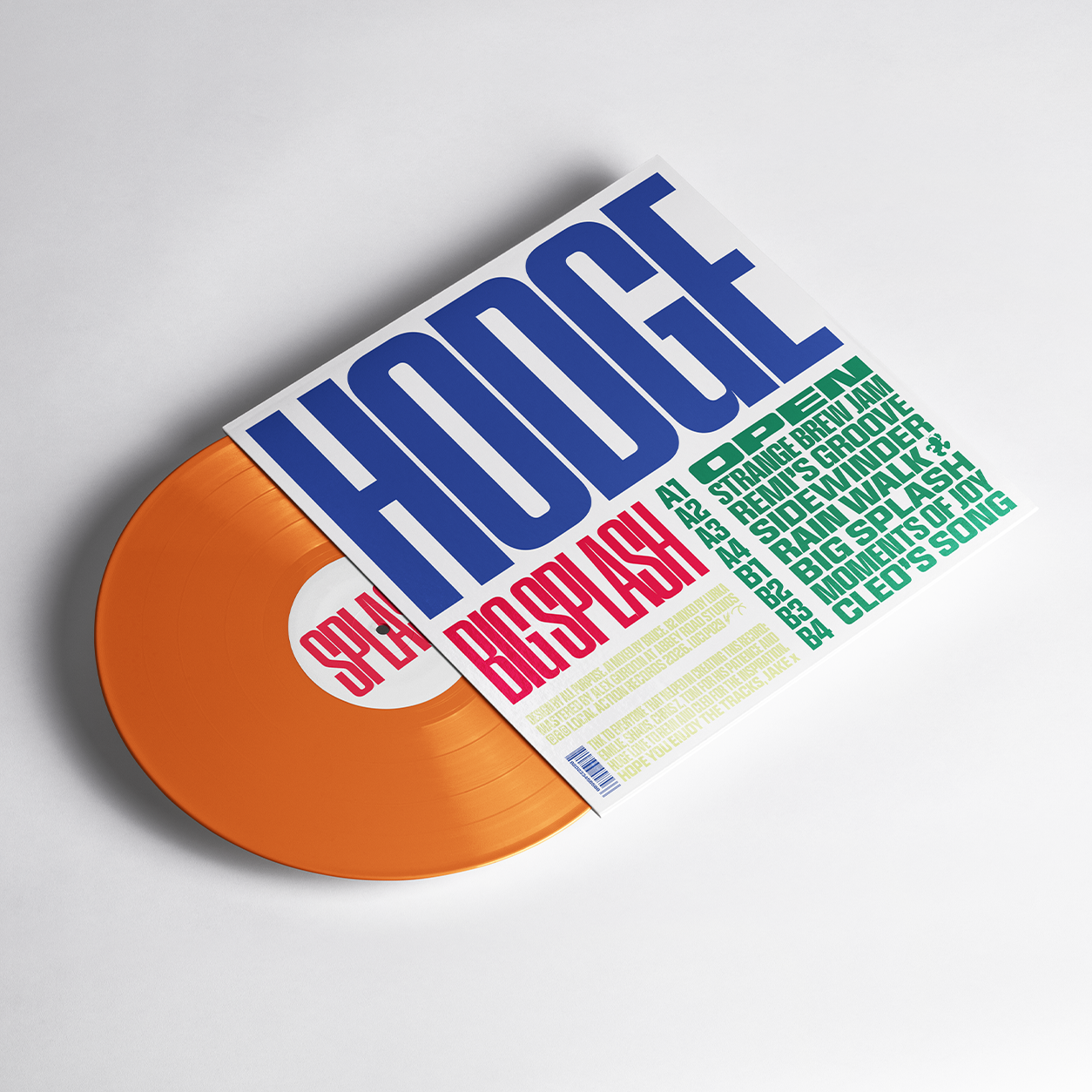 Hodge - Big Splash [Coloured Vinyl]