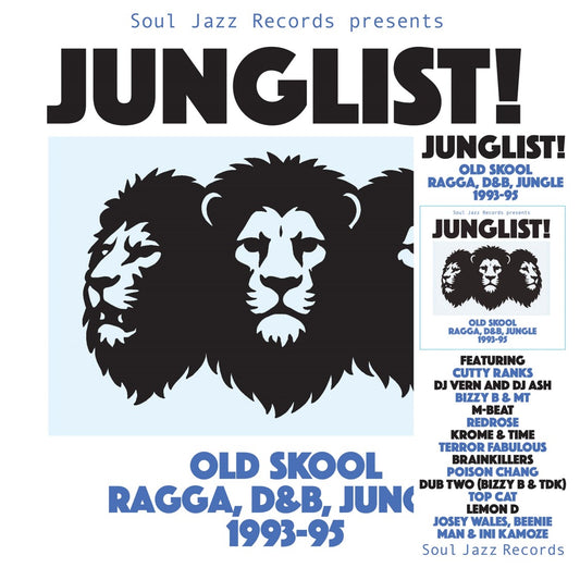Soul Jazz Records Presents JUNGLIST! Old Skool Ragga, D&B, Jungle [2CD]