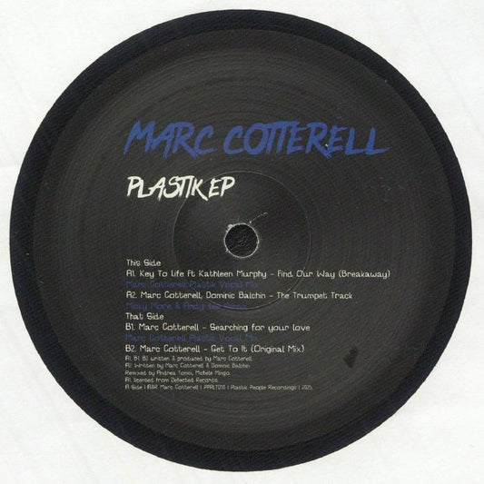 Marc COTTERELL - Plastik EP (feat Micky More & Andy Tee remix)