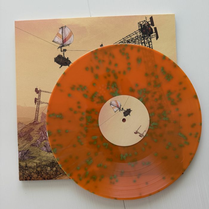 OCHRE - Oversail [green splattered orange vinyl]