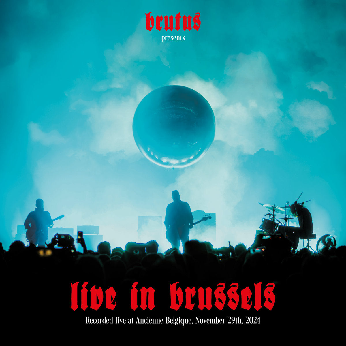 Brutus - Live in Brussels [Red coloured vinyl 3LP]