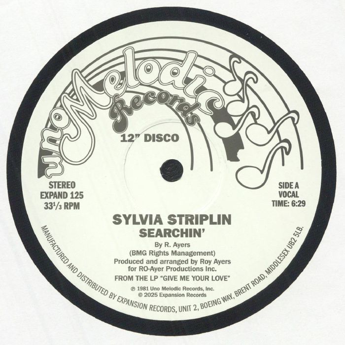 Sylvia STRIPLIN / ROY AYERS - Searchin'