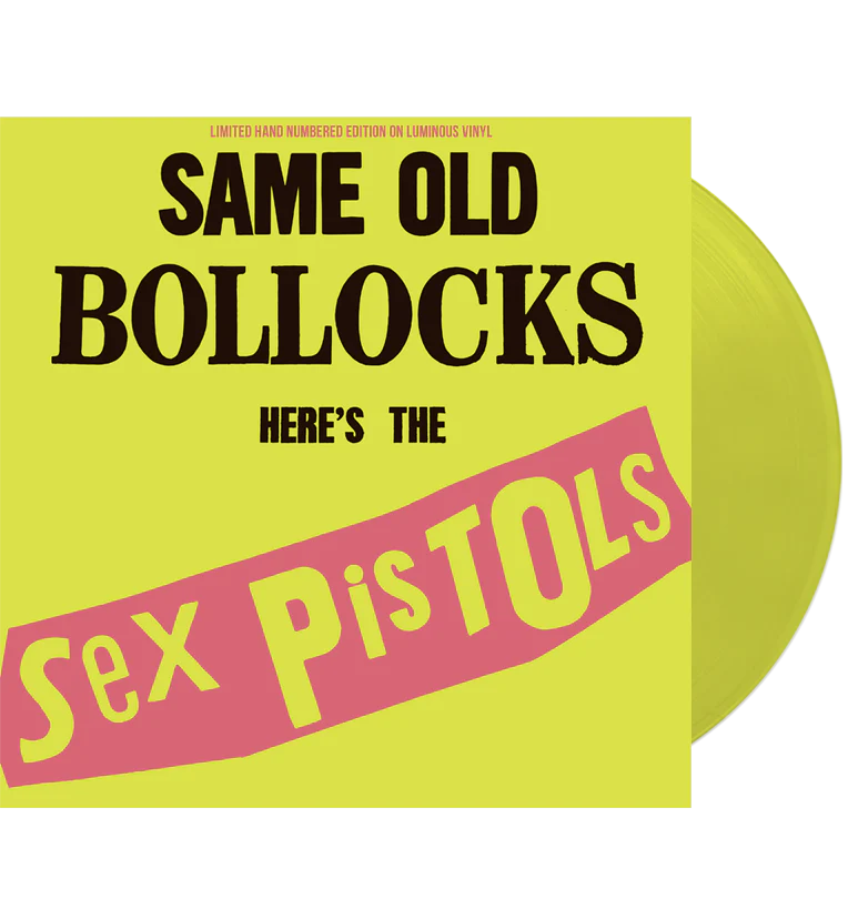 SEX PISTOLS - Same Old Bollocks (Luminous Vinyl)