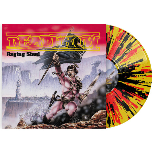 Deathrow - Raging Steel [LP Ltd Ed Splatter]