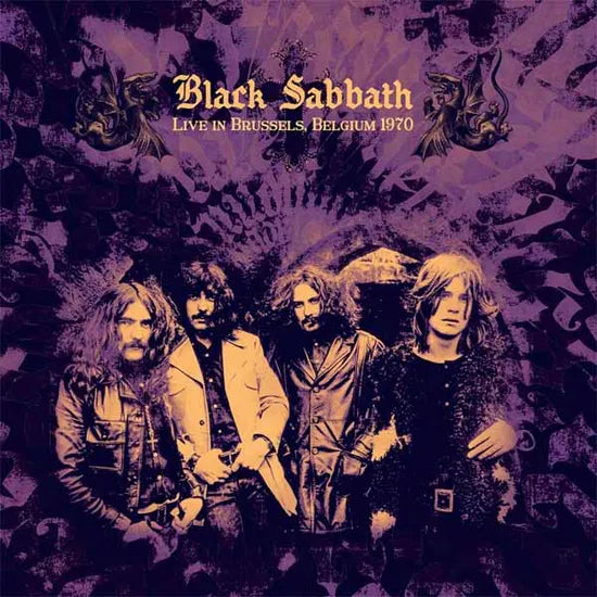 Black Sabbath - Live in Brussels, Belgium 1970 (Purple Marbled Vinyl)