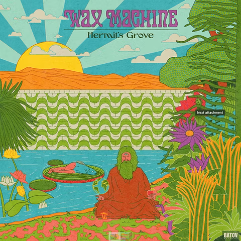 Wax Machine - Hermit’s Grove (REISSUE) [Yellow LP]