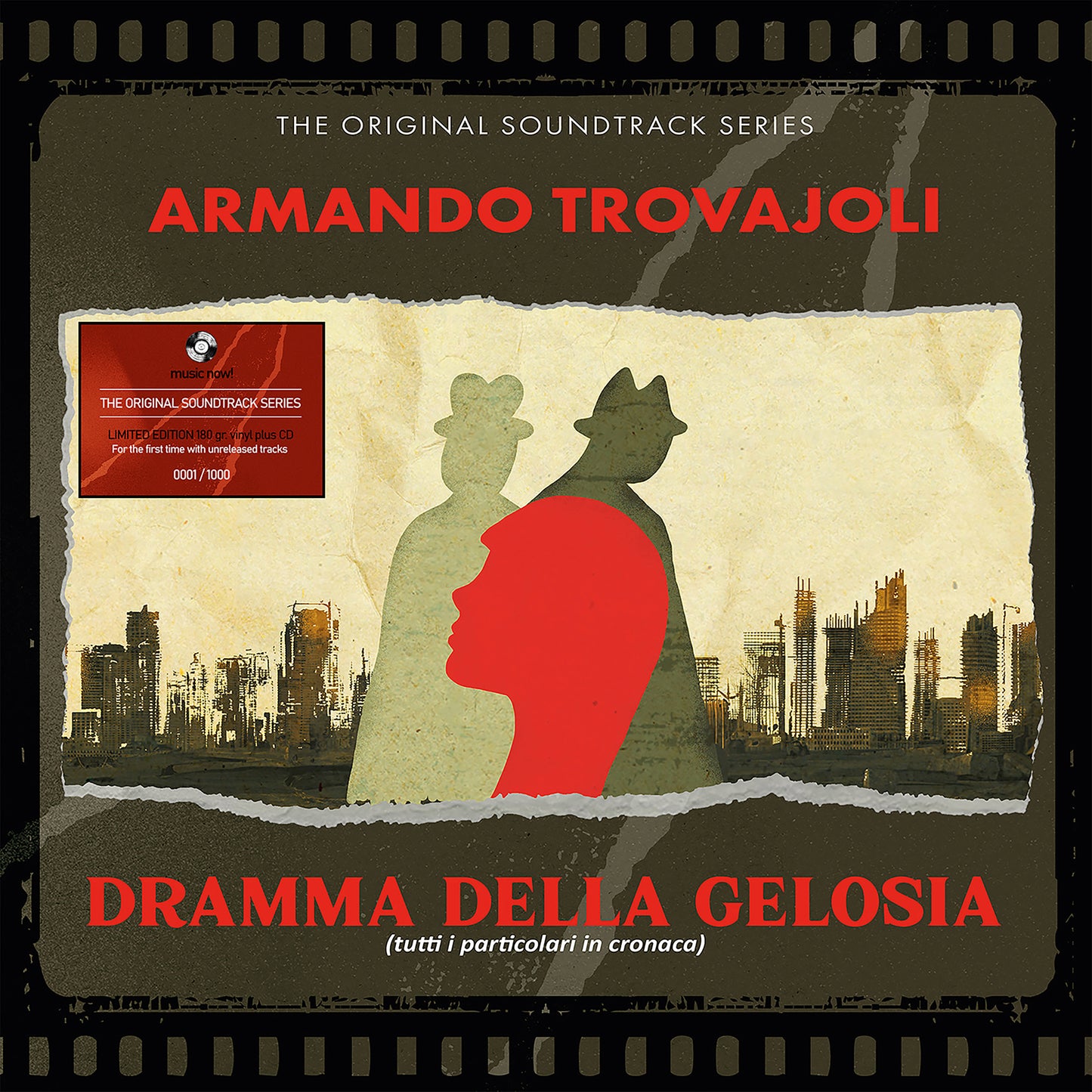 ARMANDO TROVAJOLI - Dramma Della Gelosia - Original Soundtrack (Numbered Edition) (Transparent Green Vinyl) [LP + CD]