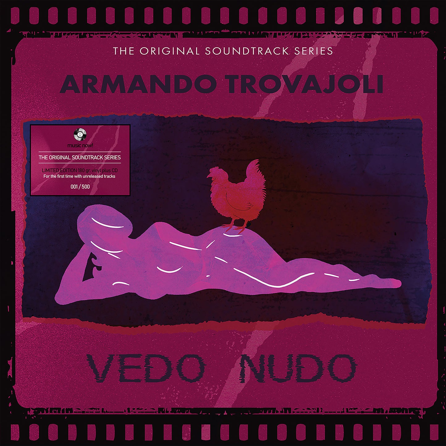 ARMANDO TROVAJOLI - Vedo Nudo - Original Soundtrack (Numbered Edition) [LP + CD]