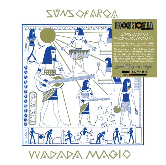 SUNS OF ARQA - Wadada Magic (Transparent Turquoise Vinyl) (RSD 2024)(ONE PER PERSON)