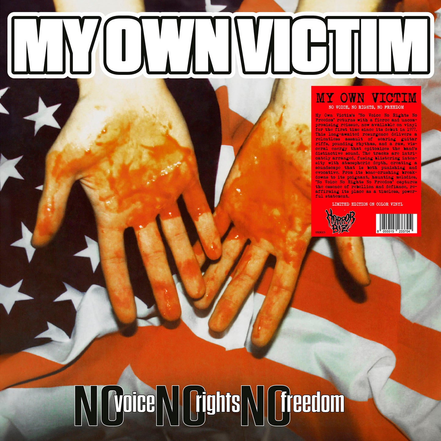 MY OWN VICTIM - No Voice. No Rights. No Freedom (Coloured Vinyl)