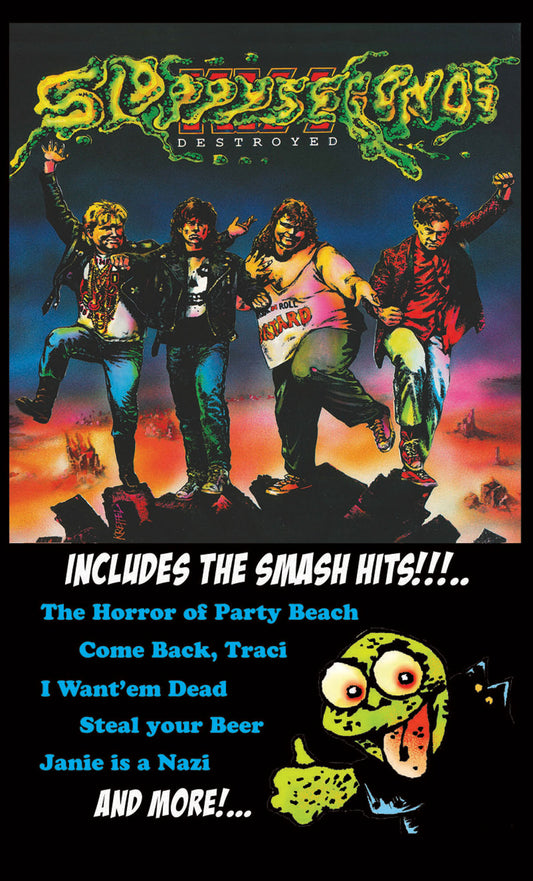 SLOPPY SECONDS - Destroyed [Cassette]