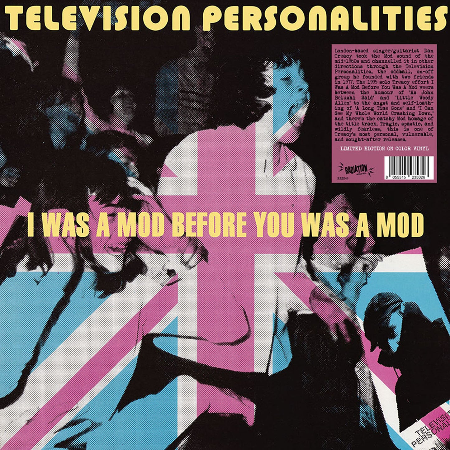 TELEVISION PERSON-ALITIES - I WAS A MOD BEFORE YOU WAS A MOD [Pink LP Vinyl]