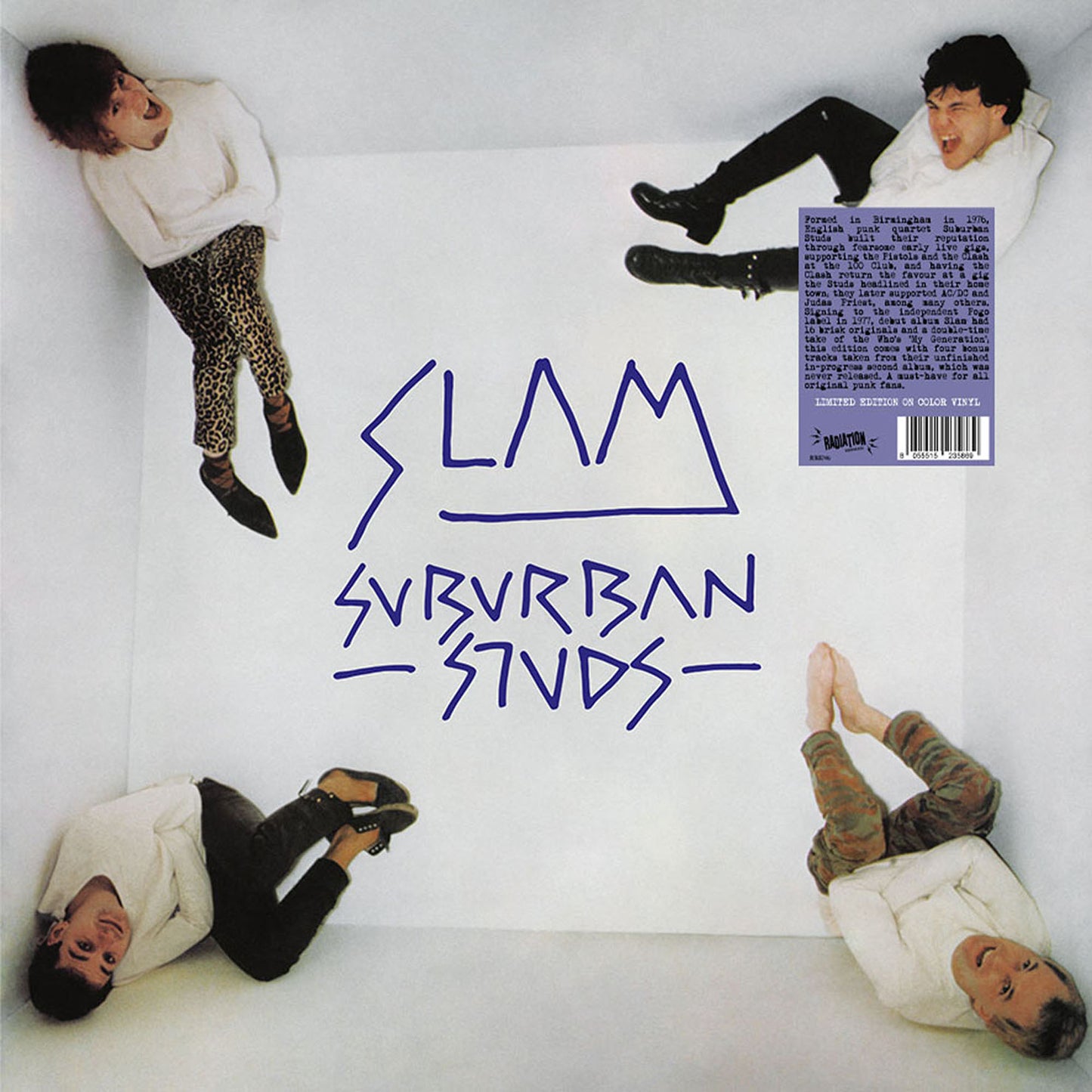 SUBURBAN STUDS - SLAM [White LP Vinyl]