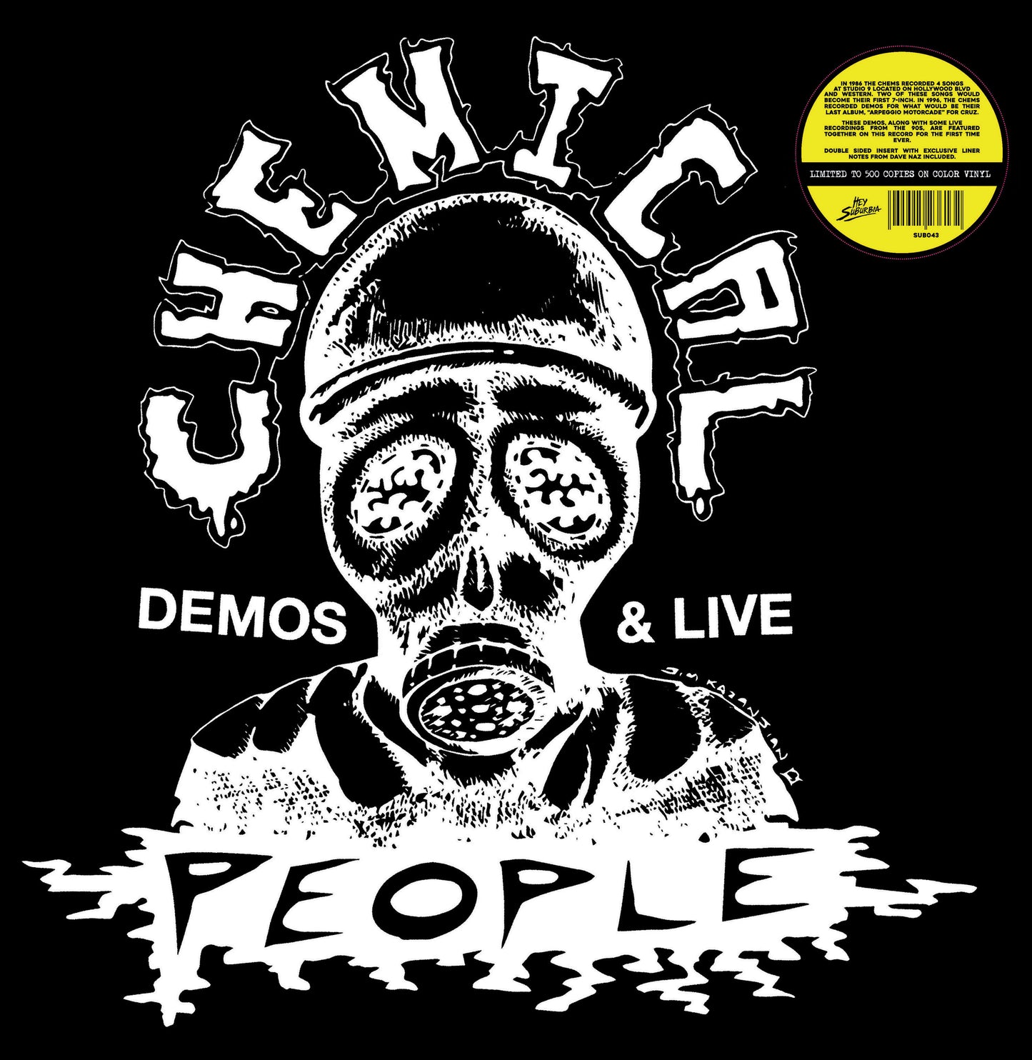 CHEMICAL PEOPLE - Demos & Live (White Vinyl)