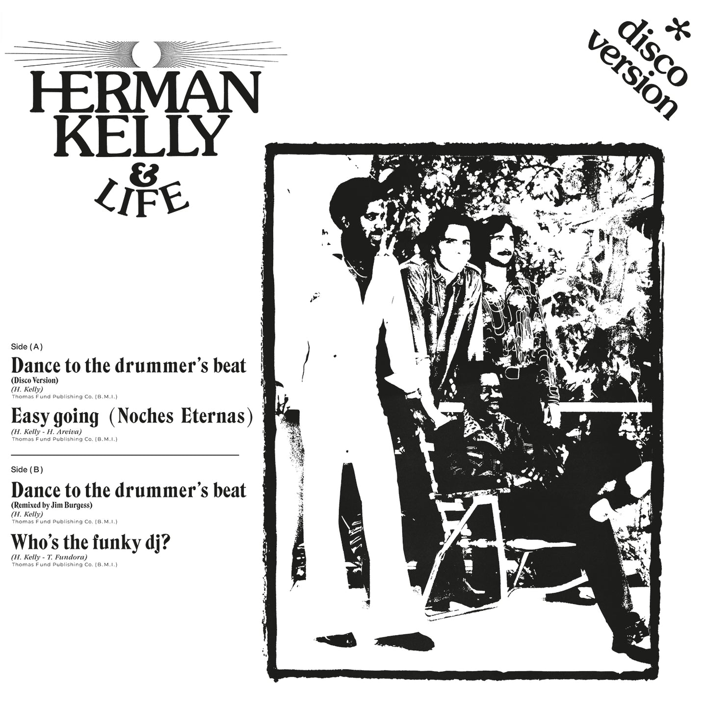 Herman Kelly & Life - Dance To The Drummer's Beat (12"  translucent blue coloured vinyl) RSD24
