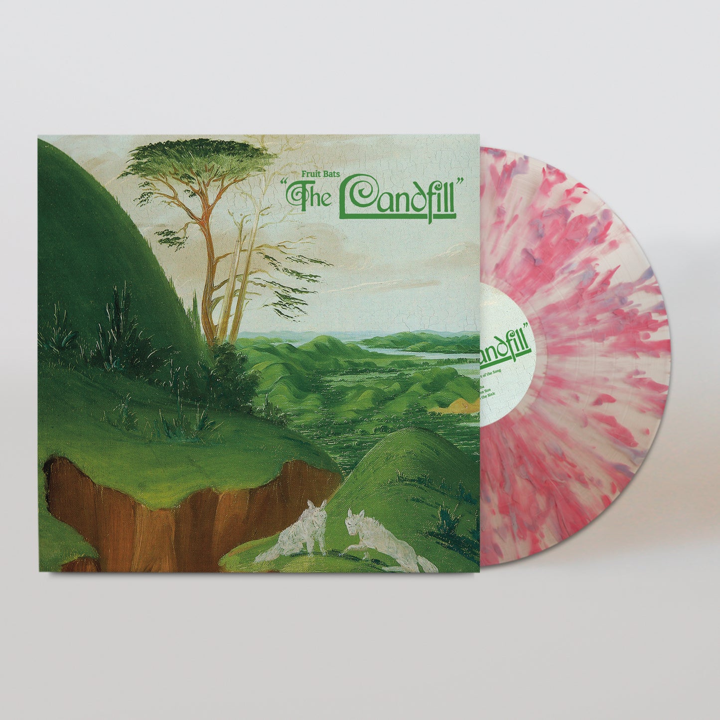 Fruit Bats - The Landfill [Pink Splatter in Clear Vinyl]
