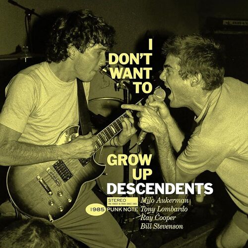 DESCENDENTS - I Don't Want To Grow Up (Punk Note Edition)