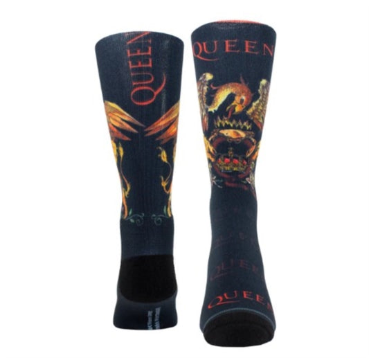 QUEEN - Queen Crest Socks (One Size) - Dye Sublimation