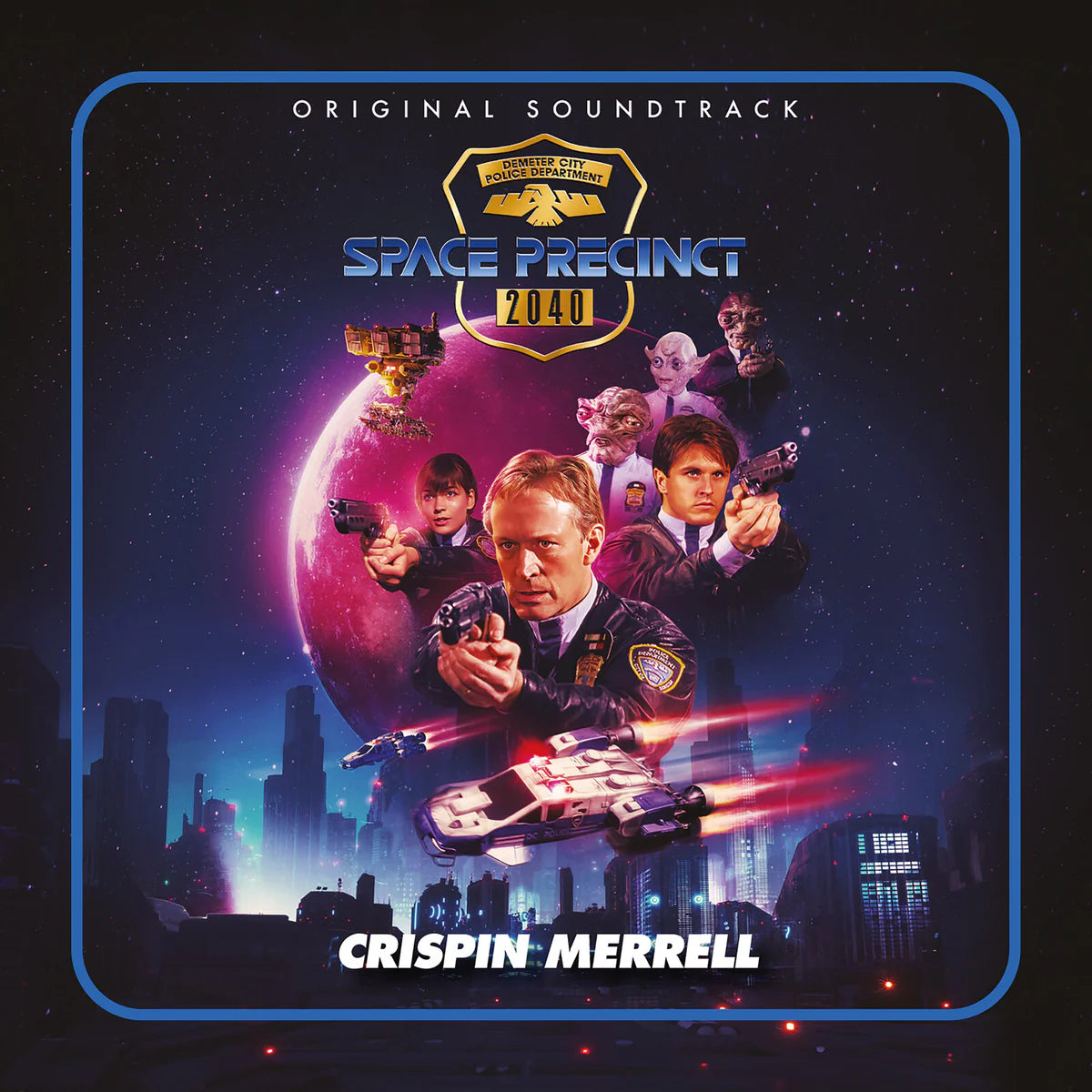 Crispin Merrell - Space Precinct (Original Soundtrack) [BXSET 4CD box set]