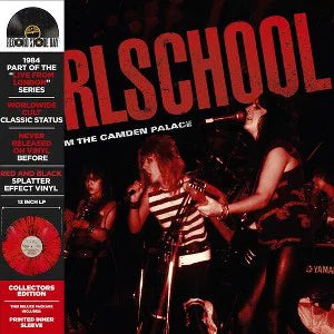 GIRLSCHOOL - Live From The Camden Palace (Red/Black Splatter Vinyl) (Rsd 2026)