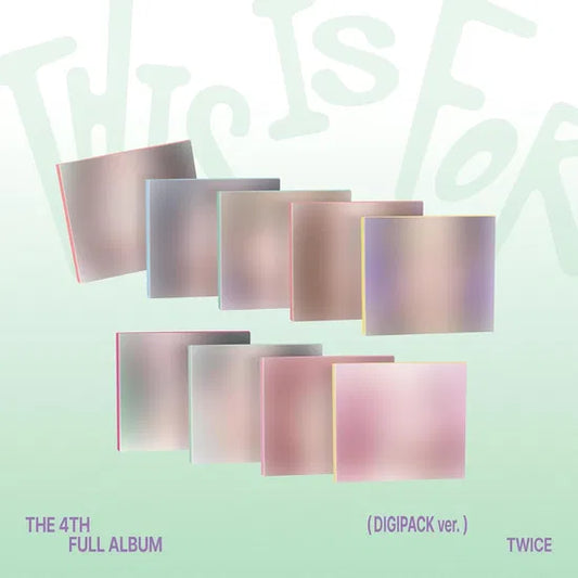 TWICE - THIS IS FOR [CD (DIGIPACK ver.)]