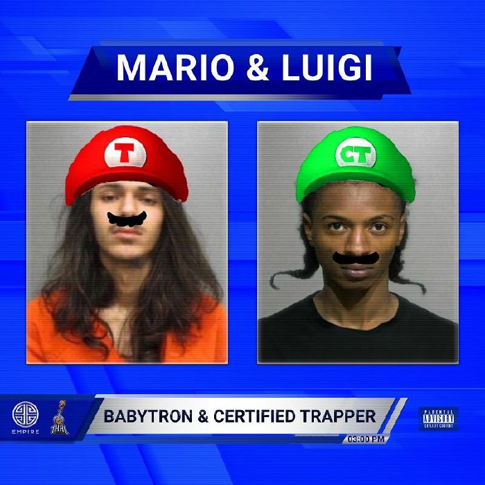 Babytron & Certified Trapper - Mario & Luigi [Picture Disc]