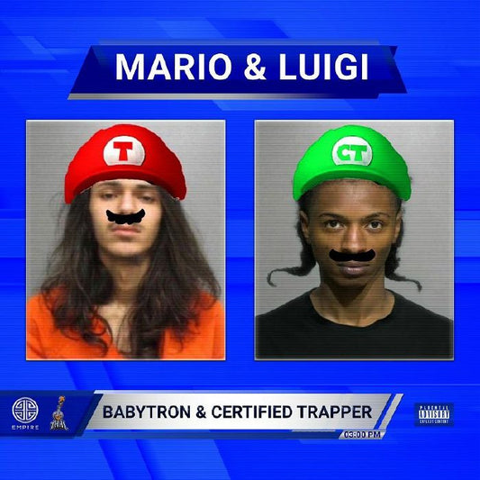 Babytron & Certified Trapper - Mario & Luigi [Picture Disc]