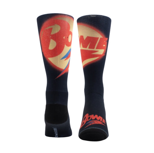 DAVID BOWIE - David Bowie Aladdin Sane Flash Socks (One Size) - Dye Sublimation
