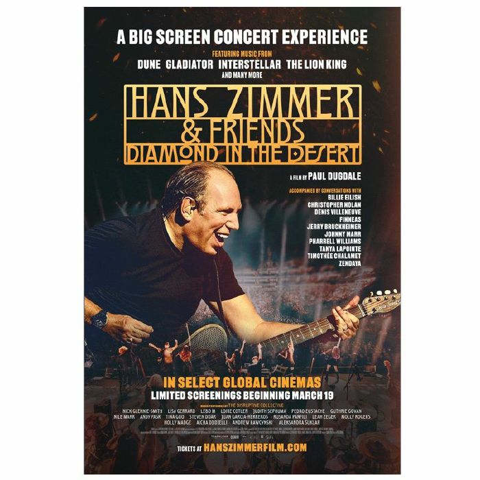 HANS ZIMMER - DIAMOND IN THE DESERT [Blu-Ray]