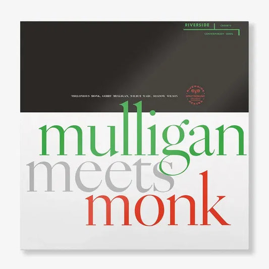 Gerry Mulligan and Thelonious Monk - Mulligan Meets Monk (MONO) [LP, 180g black]