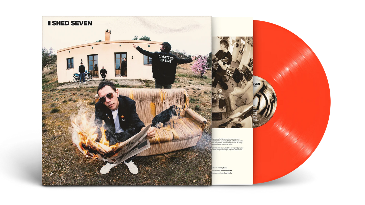 Shed Seven - A Matter Of Time [Coloured Vinyl]