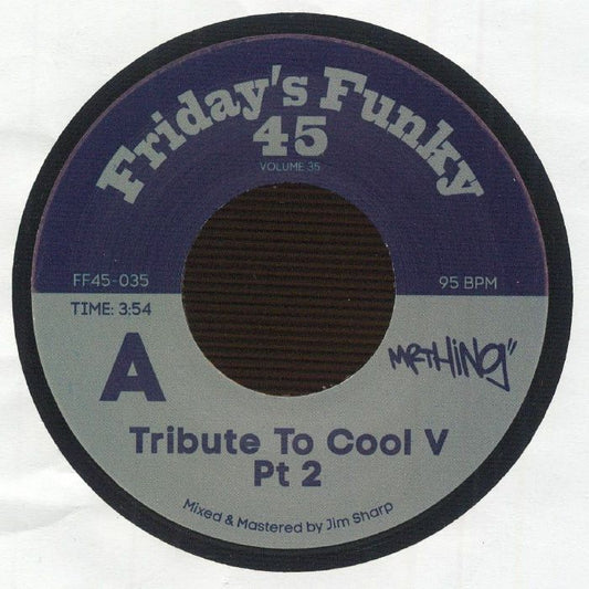 MR THING / JIM SHARP - Tribute To Cool V Pt 2 [7" Vinyl]
