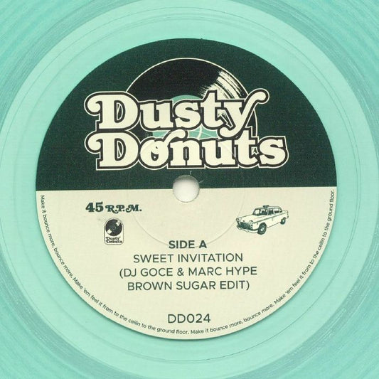 Dusty Donuts - Vol 24 (DJ Goce - Sweet Invitations/Cosmic) [7" Cola Bottle Green Vinyl]