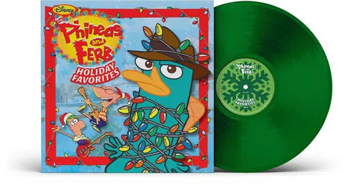 VARIOUS ARTISTS - Phineas & Ferb: Holiday Favorites (Translucent Emerald Green Vinyl)