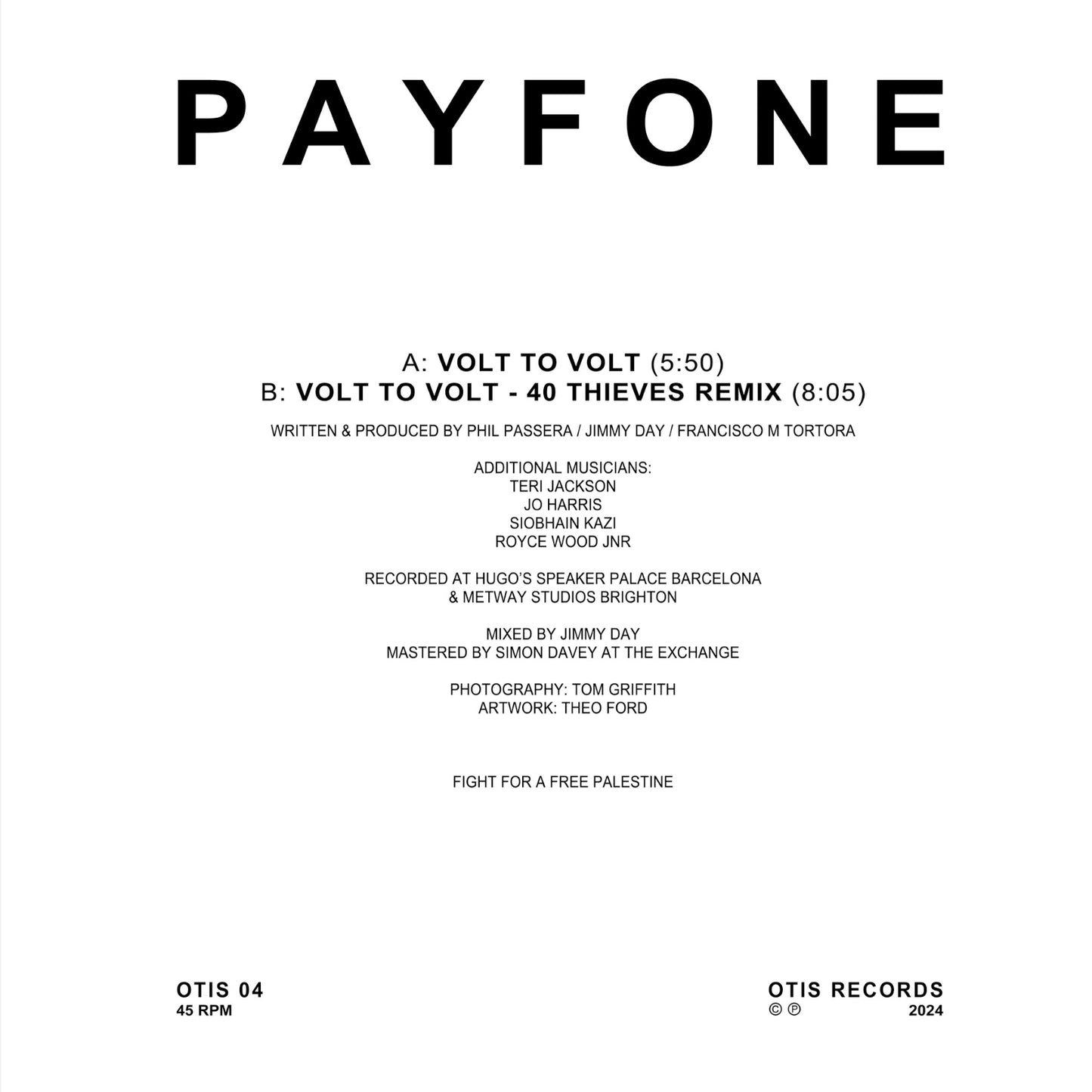 PAYFONE - VOLT TO VOLT