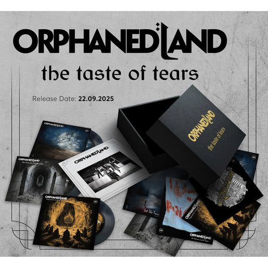 Orphaned Land - The Taste of Tears [BXSET Luxurious Black Box Embossed in Gold]