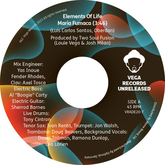Elements of Life - Maria Fumaca / Giant Steps (Tito Puente Tribute) [Dinked 7"]