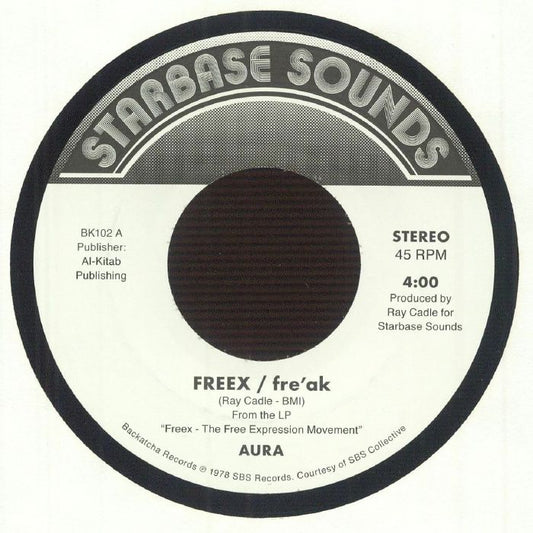 AURA - Freex / fre'ak (reissue) [7" Vinyl]