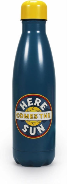 Water Bottle Metal Emboss 500ml - The Beatles (Here Comes the Sun) [Water Bottle]