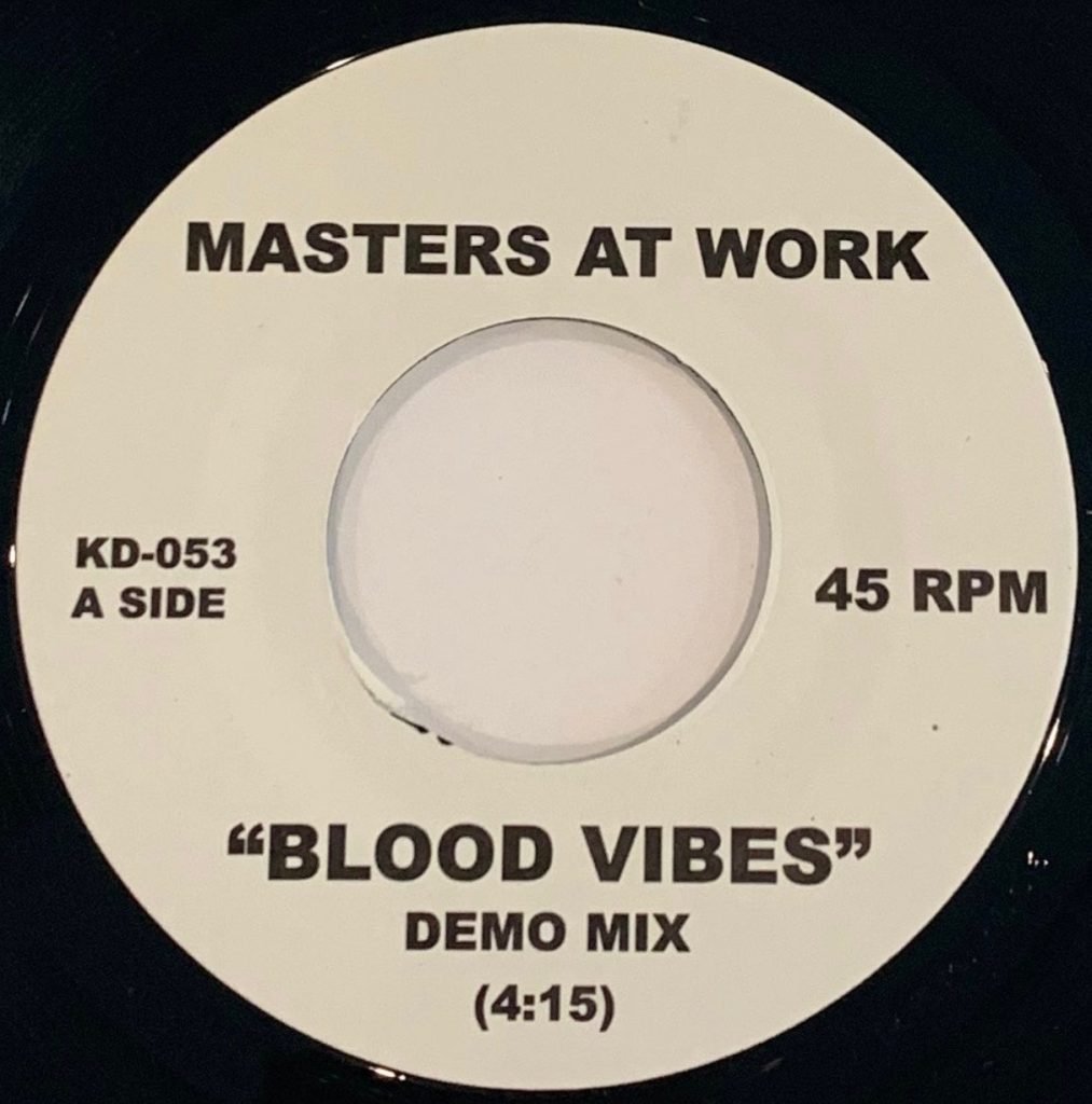 Masters At Work / House Brigade - Blood Vibes / The Madd Cry [7" Vinyl]