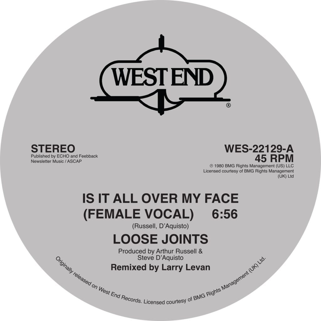 Loose Joints - Is It All Over My Face?