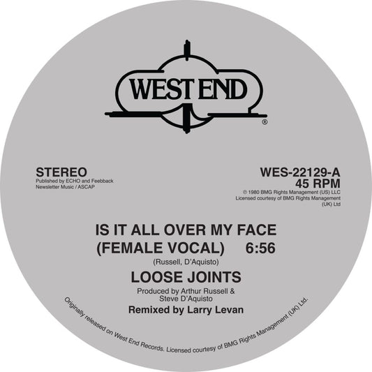 Loose Joints - Is It All Over My Face?