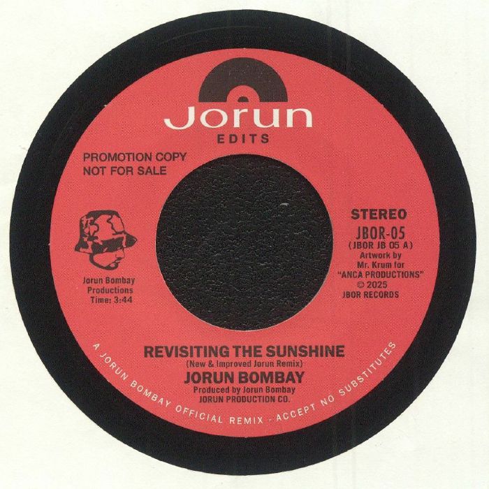 Jorun BOMBAY - Revisiting The Sunshine [7" Vinyl]