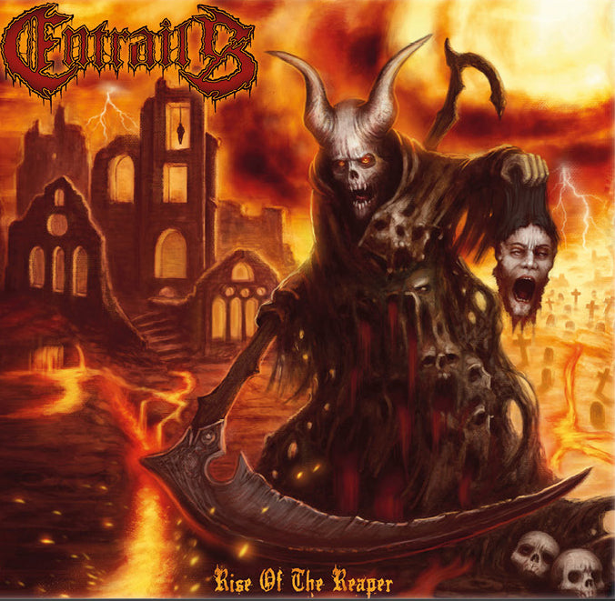 ENTRAILS - Rise Of The Reaper [Amber Crystal LP]
