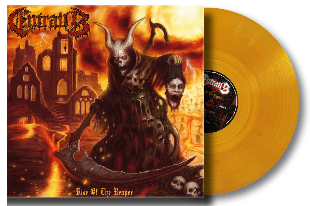 ENTRAILS - Rise Of The Reaper [Amber Crystal LP]